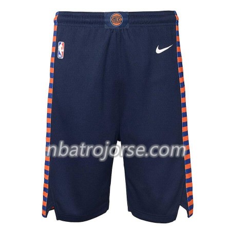 New York Knicks Män Shorts Navy 2018-19 Nike Swingman